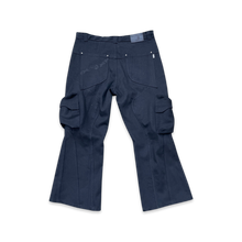 Load image into Gallery viewer, FLARED DENIM CARGOS
