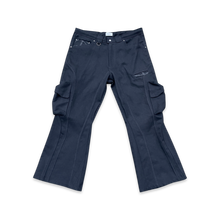 Load image into Gallery viewer, FLARED DENIM CARGOS
